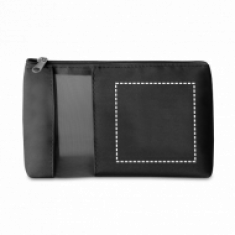 Necessaire com visor em tela personalizada