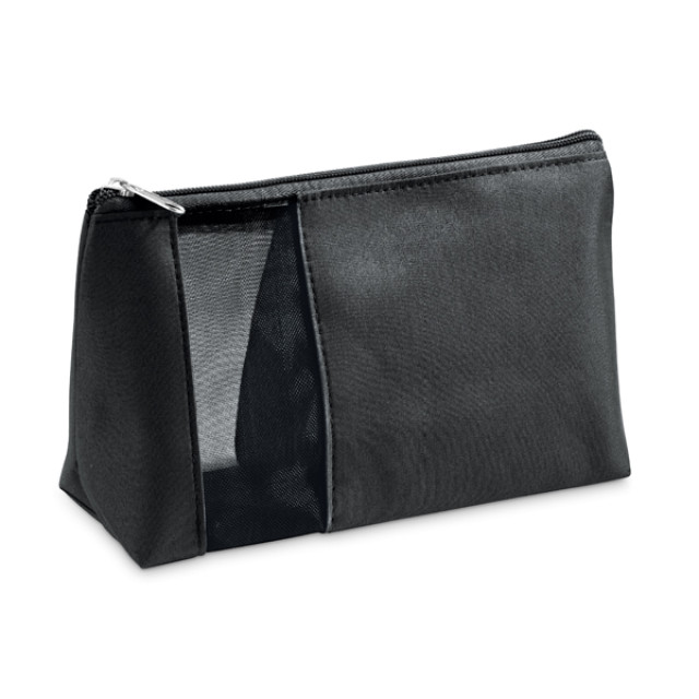 Necessaire com visor em tela personalizada