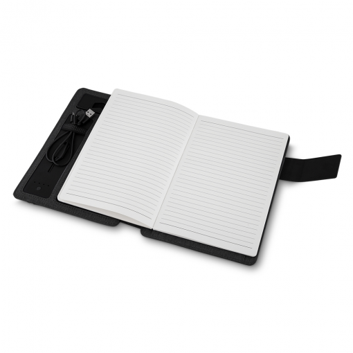 Caderno Com Powerbank Personalizado Caderno Com Powerbank Personalizado
