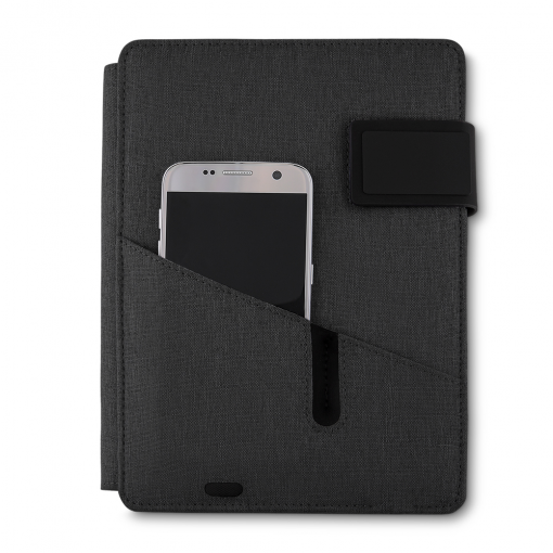 Caderno Com Powerbank Personalizado Caderno Com Powerbank Personalizado