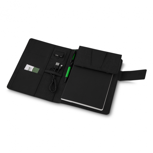 Caderno De Anotações Com Powerbank Indução Personalizado Caderno De Anotações Com Powerbank Indução Personalizado