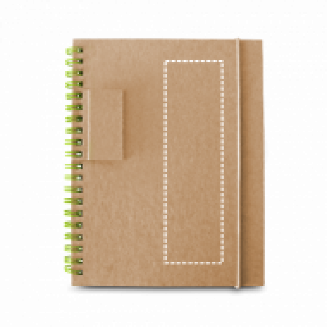 Caderno Garden Com Logo