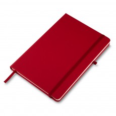 Caderno capa emborrachada estilo moleskine personalizado