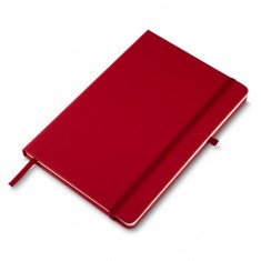 Caderno capa emborrachada estilo moleskine personalizado