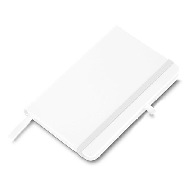 Caderno capa emborrachada estilo moleskine personalizado