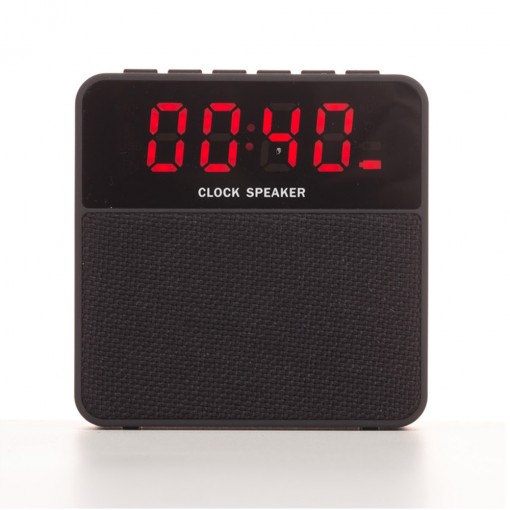 Caixa De Som Bluetooth Com Relógio Digital Personalizada Caixa De Som Bluetooth Com Relógio Digital Personalizada