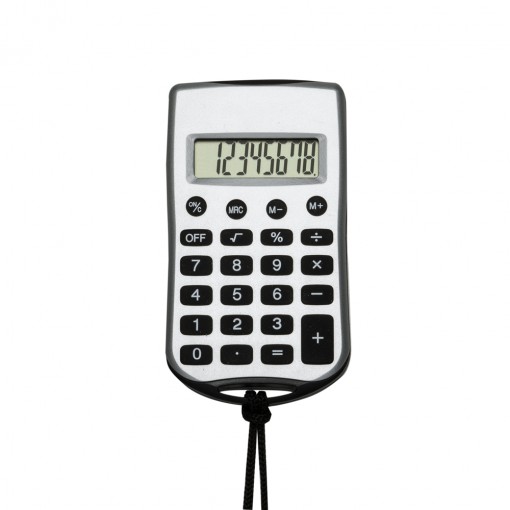Calculadora Plástica Com Cordão Personalizada Calculadora Plástica Com Cordão Personalizada