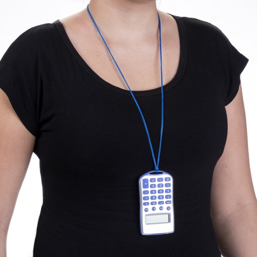 Calculadora Plástica Com Cordão Personalizada Calculadora Plástica Com Cordão Personalizada