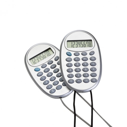 Calculadora Plástica Com Cordão Personalizada Calculadora Plástica Com Cordão Personalizada