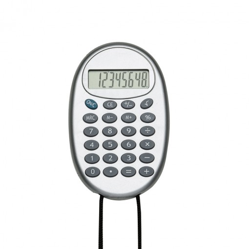 Calculadora Plástica Com Cordão Personalizada Calculadora Plástica Com Cordão Personalizada