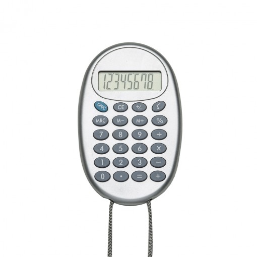 Calculadora Plástica Com Cordão Personalizada Calculadora Plástica Com Cordão Personalizada