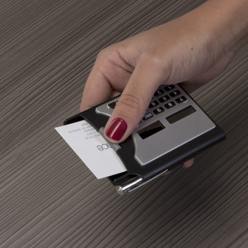 Calculadora Plástica Porta Cartão Personalizada Calculadora Plástica Porta Cartão Personalizada