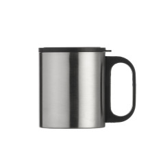 Caneca inox com tampa 180ml personalizada
