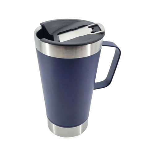Caneca Térmica Inox Com Abridor 500Ml Personalizada Caneca Térmica Inox Com Abridor 500Ml Personalizada