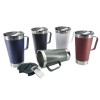 Caneca Térmica Inox Com Abridor 500Ml Personalizada Caneca Térmica Inox Com Abridor 500Ml Personalizada