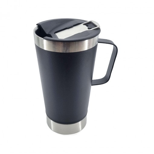 Caneca Térmica Inox Com Abridor 500Ml Personalizada Caneca Térmica Inox Com Abridor 500Ml Personalizada