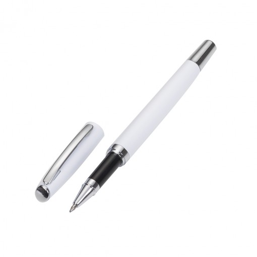Caneta Metal Roller Com Tampa Personalizada Caneta Metal Roller Com Tampa Personalizada