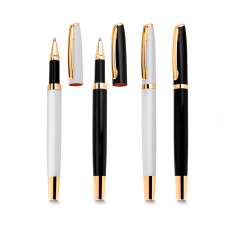Caneta metal alumínio gold roller personalizada