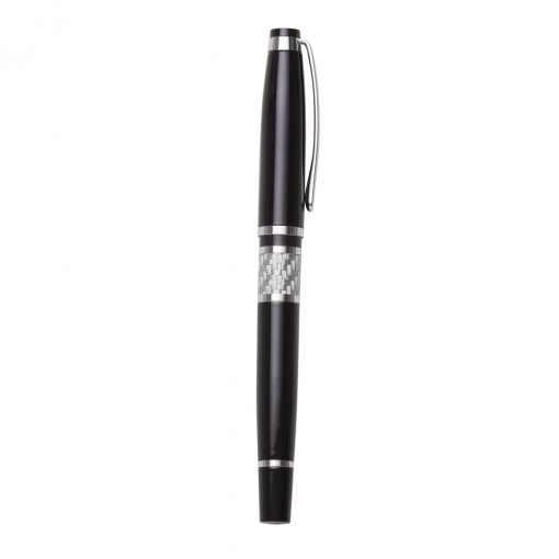 Caneta Metal Roller Preta Personalizada Caneta Metal Roller Preta Personalizada