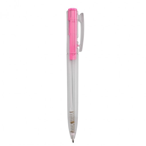 Caneta Plástica Transparente Personalizada Caneta Plástica Transparente Personalizada