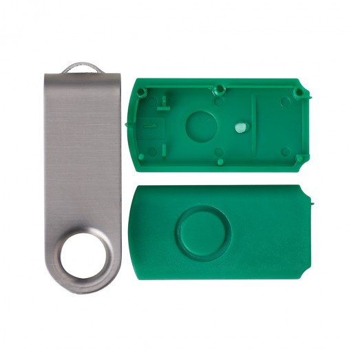 Carcaça Pen Drive Giratório Escovado Personalizada Carcaça Pen Drive Giratório Escovado Personalizada