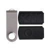 Carcaça Pen Drive Giratório Escovado Personalizada Carcaça Pen Drive Giratório Escovado Personalizada