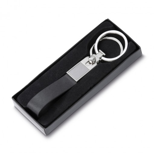 Chaveiro De Metal Com Couro Sintético Personalizado Chaveiro De Metal Com Couro Sintético Personalizado