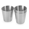 Conjunto De Copos Em Inox Para Brinde Conjunto De Copos Em Inox Para Brinde
