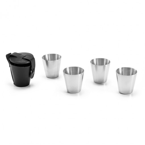 Conjunto De Copos Em Inox Para Brinde Conjunto De Copos Em Inox Para Brinde