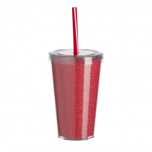 Copo De Acrílico 550Ml Com Canudo Personalizado Copo De Acrílico 550Ml Com Canudo Personalizado