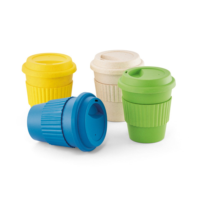 Copo fibra de bambu 380ml personalizado