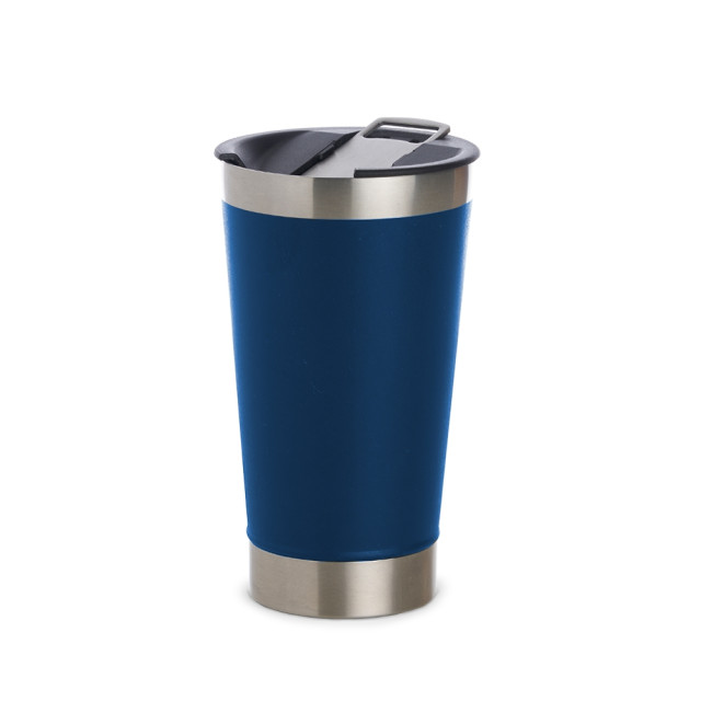 Copo térmico 500Ml com abridor personalizado