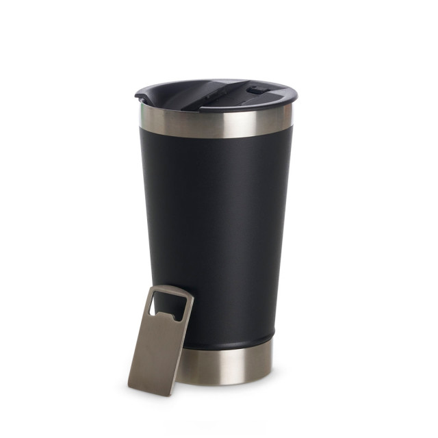 Copo térmico 500Ml com abridor personalizado