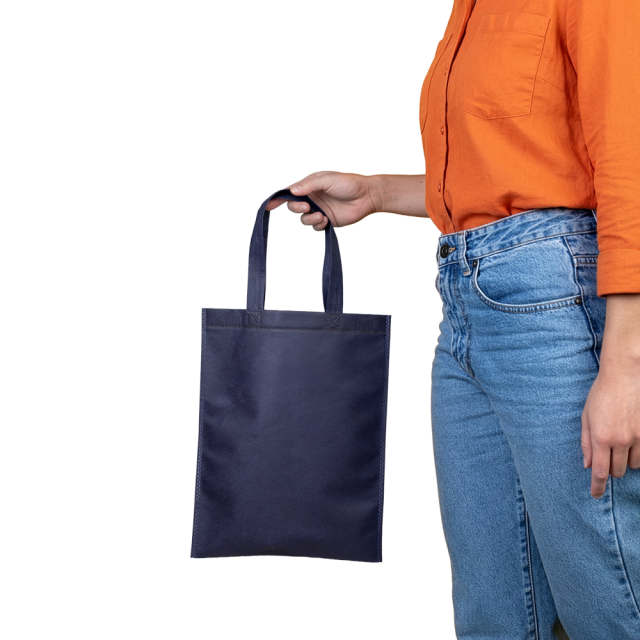 Sacola TNT 80g/m² (34,5x26,7cm) personalizada