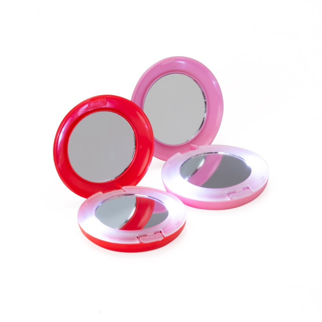 Escova com espelho personalizada