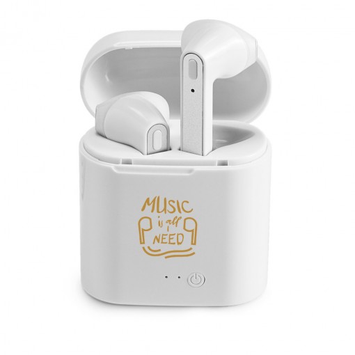 Fone De Ouvido Wireless Em Abs Personalizado Fone De Ouvido Wireless Em Abs Personalizado