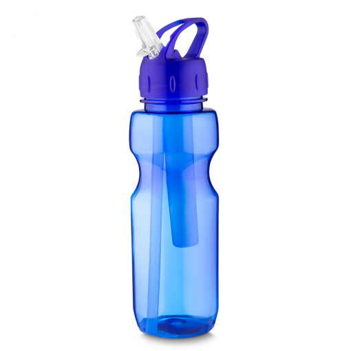 Garrafa Plástica Com Porta Gelo Personalizada Garrafa Plástica Com Porta Gelo Personalizada