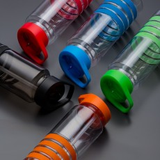 Garrafa plástica com canudo personalizada