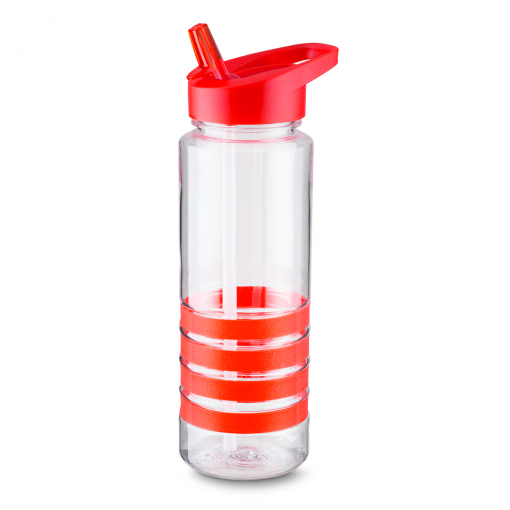 Garrafa plástica com canudo personalizada Garrafa plástica com canudo personalizada