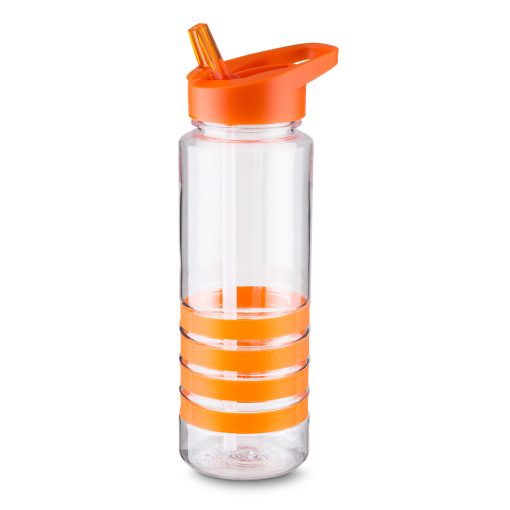 Garrafa plástica com canudo personalizada Garrafa plástica com canudo personalizada