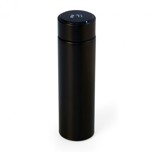 Garrafa Térmica 400Ml Com Display Led Personalizada Garrafa Térmica 400Ml Com Display Led Personalizada