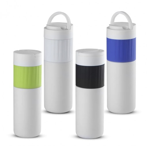 Garrafa Térmica 500Ml Com Suporte De Celular Para Brinde Garrafa Térmica 500Ml Com Suporte De Celular Para Brinde