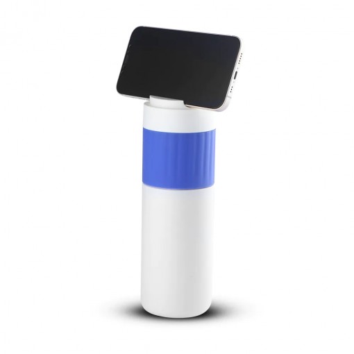 Garrafa Térmica 500Ml Com Suporte De Celular Para Brinde Garrafa Térmica 500Ml Com Suporte De Celular Para Brinde