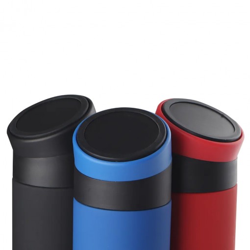 Garrafa Térmica Apoio Para Celular 400Ml Personalizada Garrafa Térmica Apoio Para Celular 400Ml Personalizada