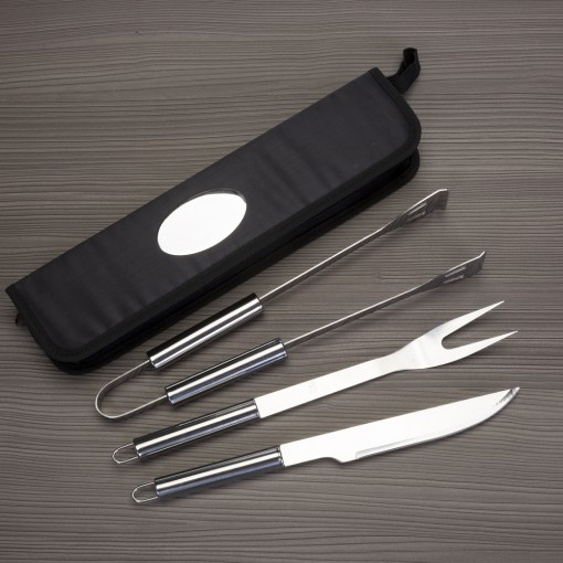 Kit Churrasco 3 Peças Personalizado Kit Churrasco 3 Peças Personalizado