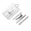 Kit manicure transparente 4 pçs personalizado Kit manicure transparente 4 pçs personalizado