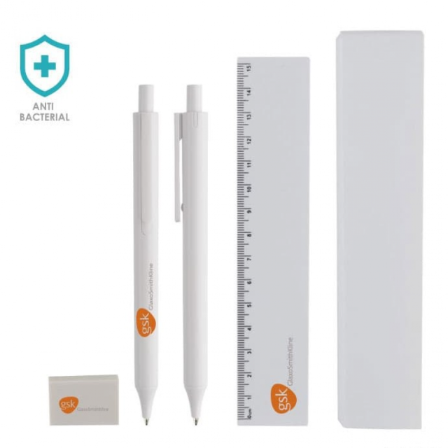 Kit escritório antibacteriano personalizado