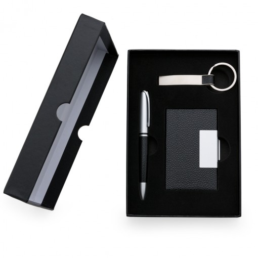 Kit Executivo 3 Peças Personalizado Com Logo Kit Executivo 3 Peças Personalizado Com Logo