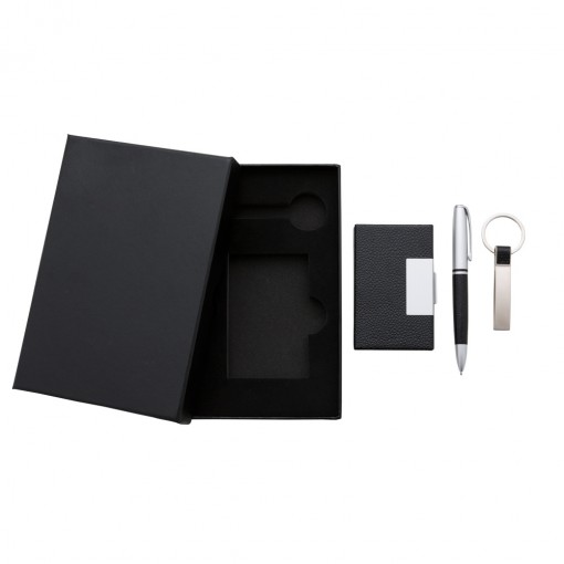 Kit Executivo 3 Peças Personalizado Com Logo Kit Executivo 3 Peças Personalizado Com Logo