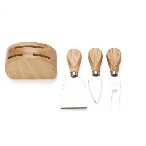 Kit Queijo 3 Peças Personalizado Kit Queijo 3 Peças Personalizado